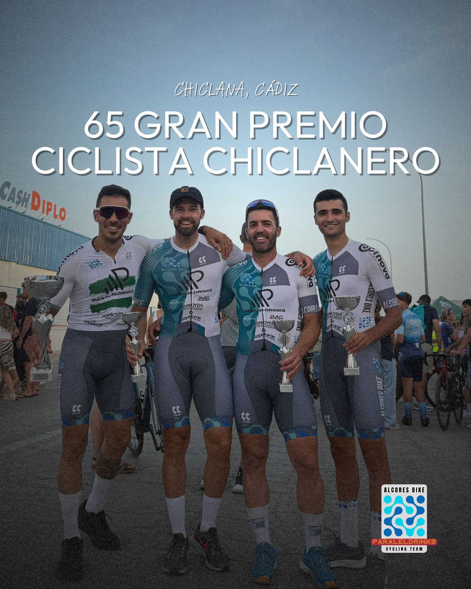 Viento, velocidad… y cuatro podios en Chiclana